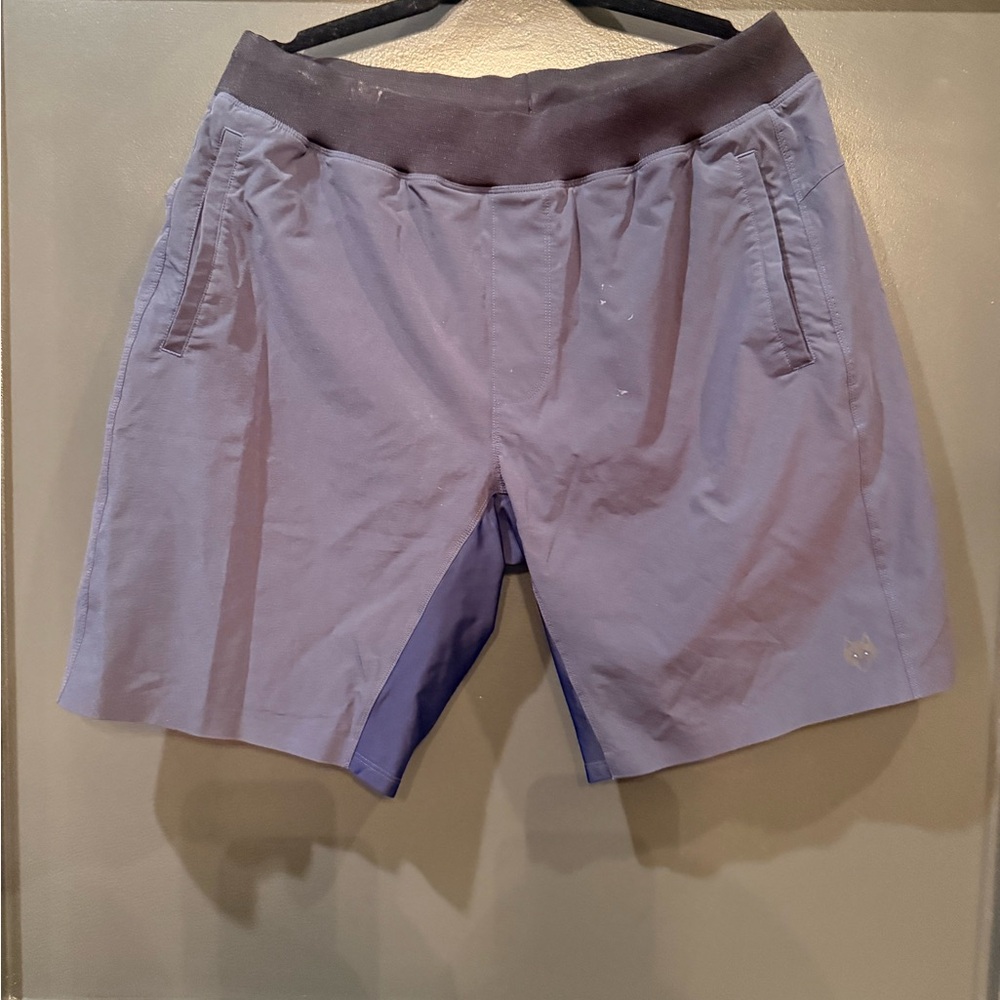 Greyson Men's blue/grey Athletic Shorts